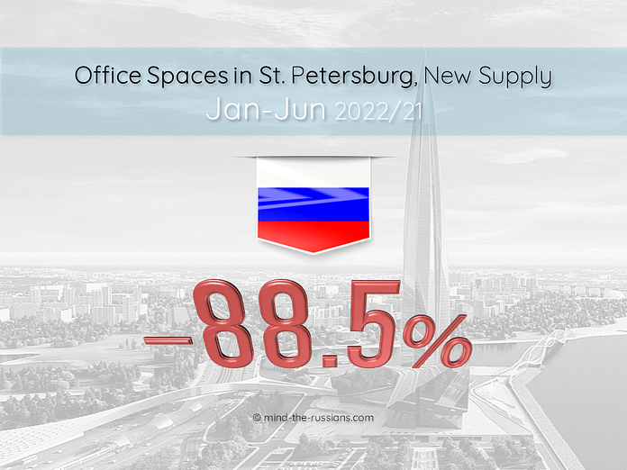 Office Spaces in St. Petersburg, New Supply