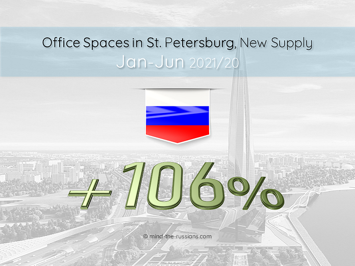 Office Spaces in St. Petersburg, New Supply
